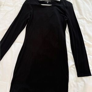 Elegant Black Long Sleeve Dress Lulus